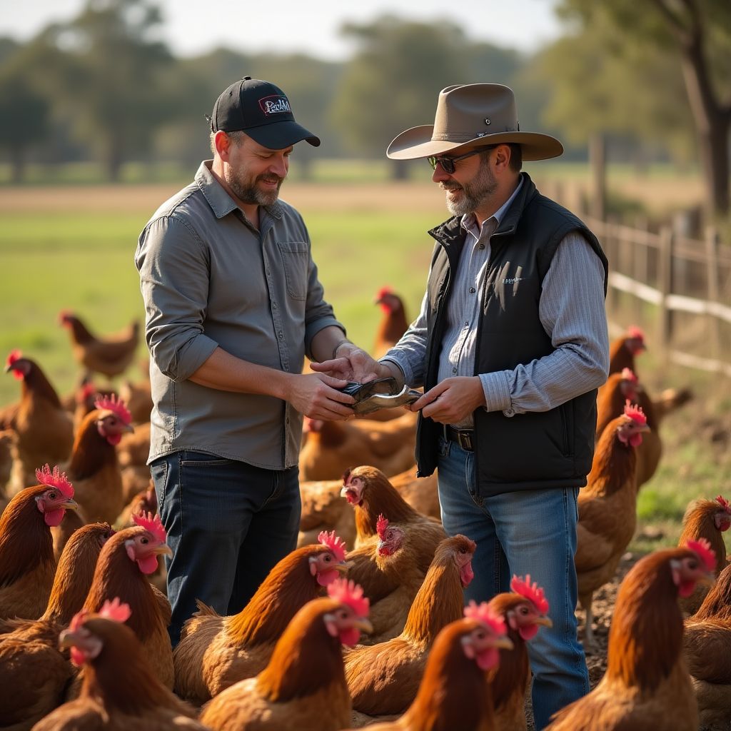 Chart showing chicken consumption trends in Australia